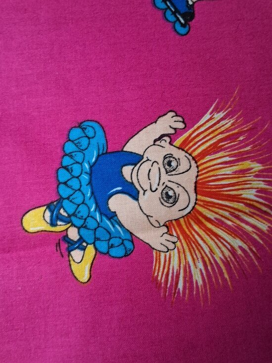 Troll Fabric Pink California Trolls Marcus Bros Sewing Material 1 Yard x 45.5" - Picture 5 of 13